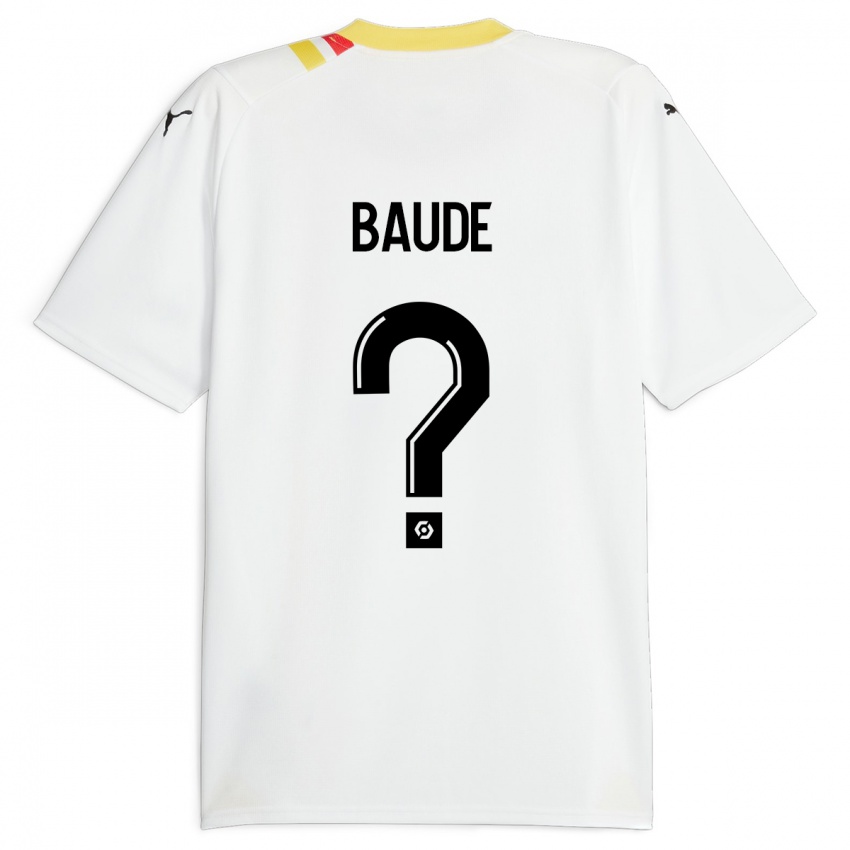 Kinder Léo Baudé #0 Schwarz Auswärtstrikot Trikot 2023/24 T-Shirt