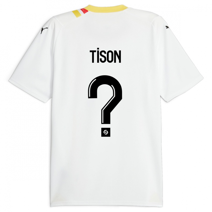 Kinder Nathan Tison #0 Schwarz Auswärtstrikot Trikot 2023/24 T-Shirt