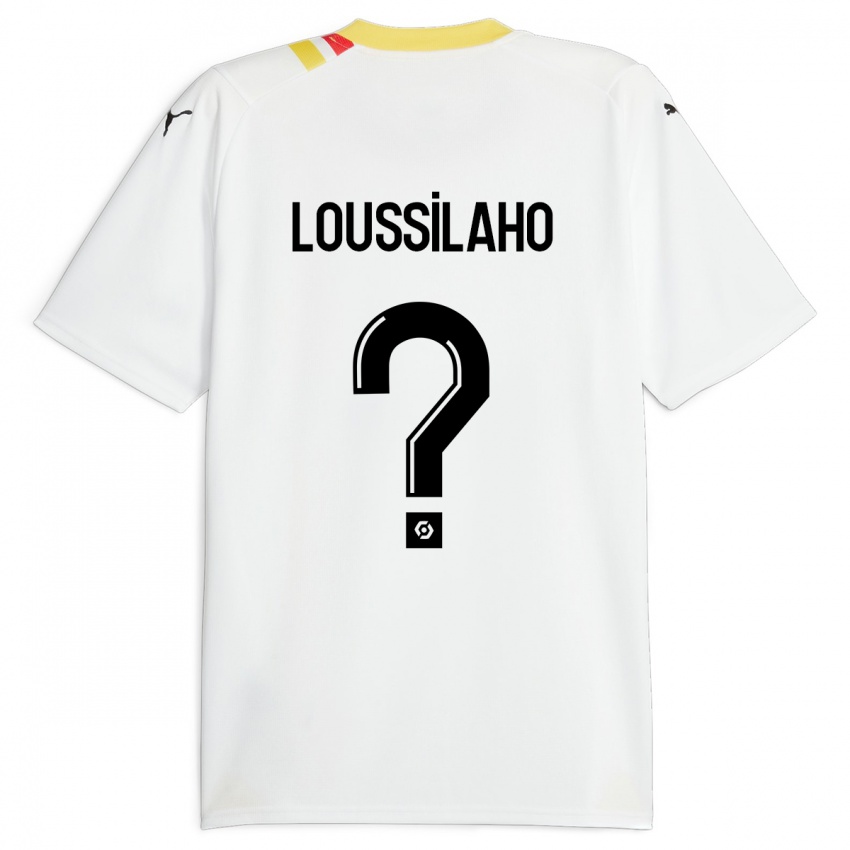 Kinder Lenny Dziki Loussilaho #0 Schwarz Auswärtstrikot Trikot 2023/24 T-Shirt