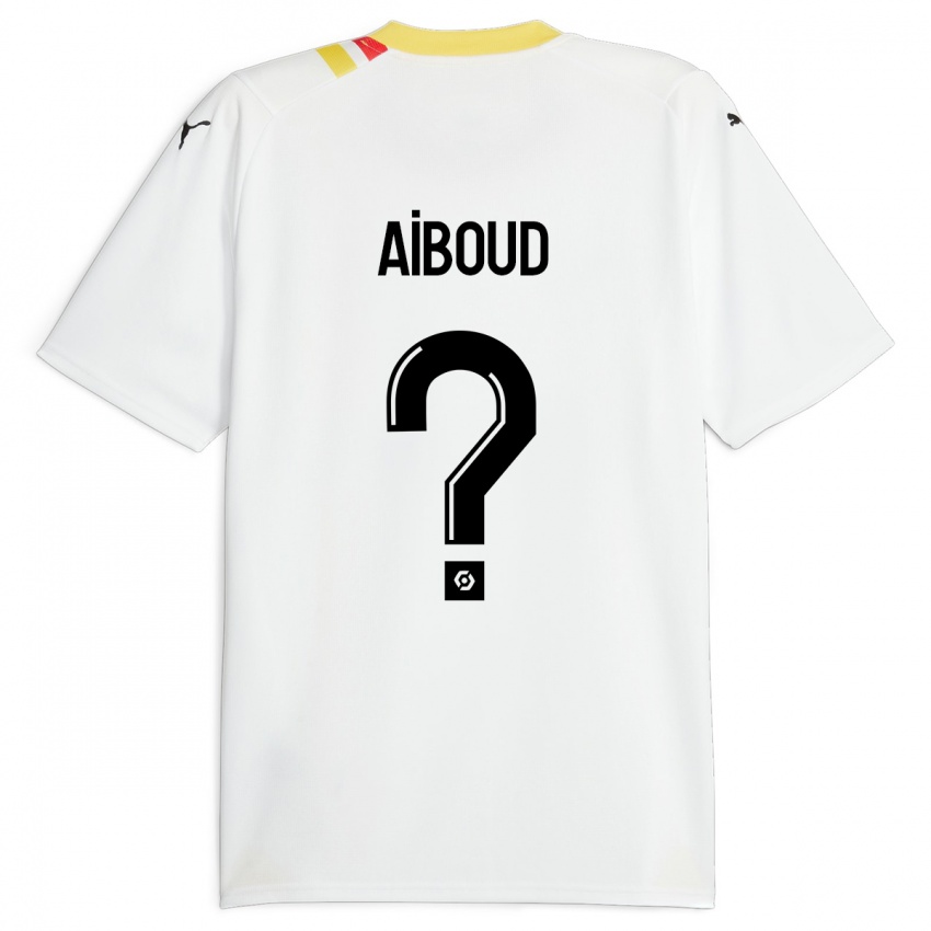 Kinder Rayan Aiboud #0 Schwarz Auswärtstrikot Trikot 2023/24 T-Shirt