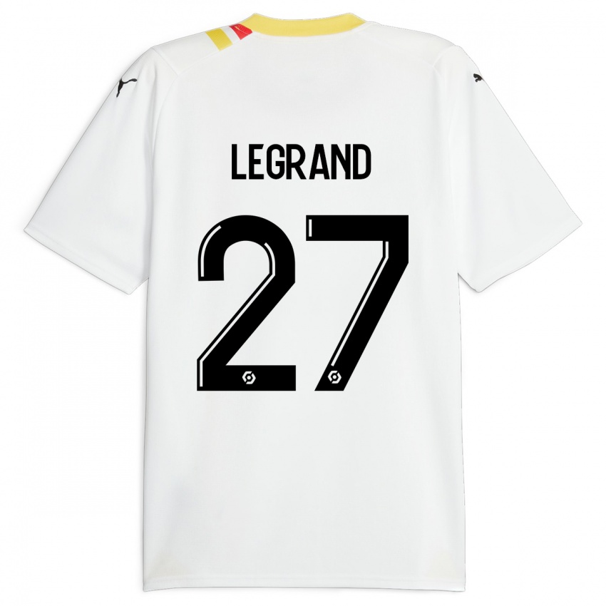 Kinder Bérénice Legrand #27 Schwarz Auswärtstrikot Trikot 2023/24 T-Shirt