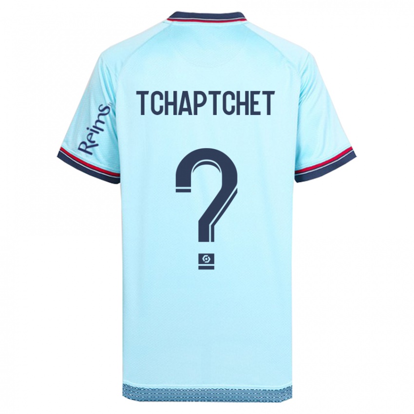 Kinder Arthur Tchaptchet #0 Himmelblau Auswärtstrikot Trikot 2023/24 T-Shirt