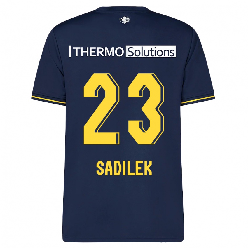 Kinder Michal Sadilek #23 Marine Auswärtstrikot Trikot 2023/24 T-Shirt