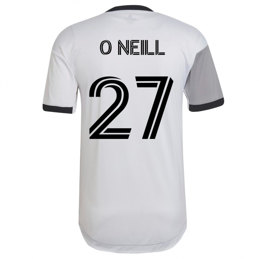 Kinder Shane O'neill #27 Weiß Auswärtstrikot Trikot 2023/24 T-Shirt