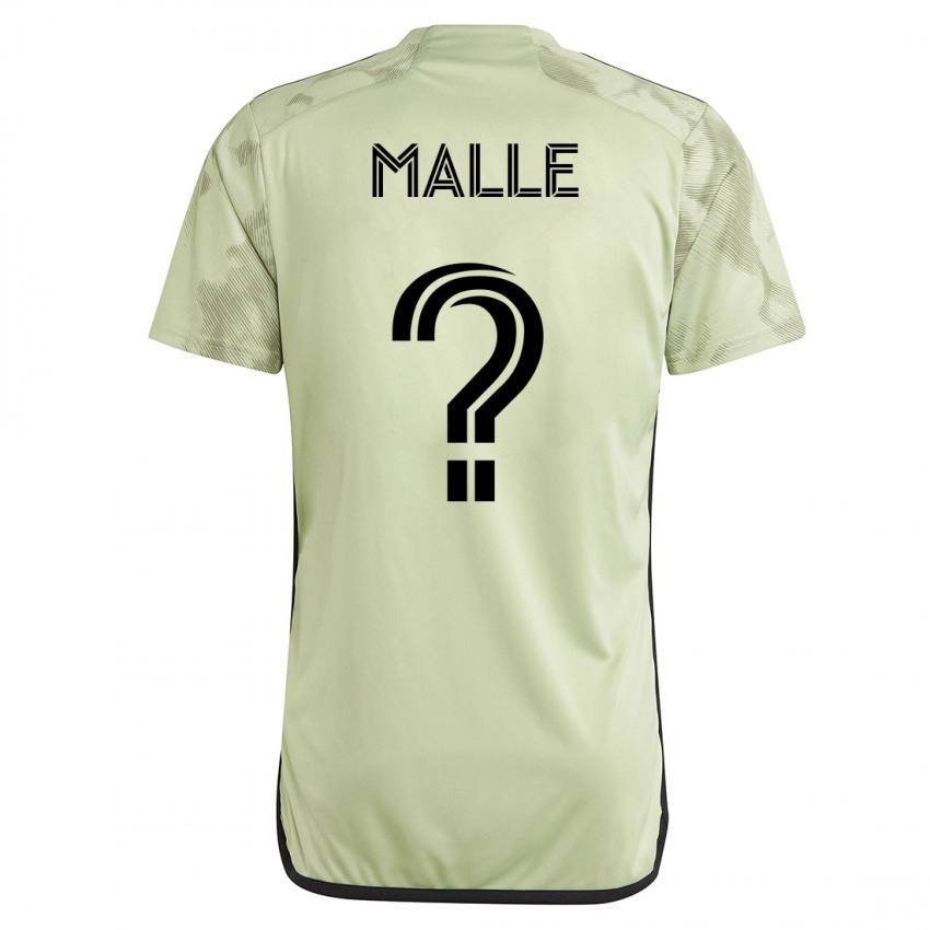 Kinder Ladji Mallé #0 Grün Auswärtstrikot Trikot 2023/24 T-Shirt