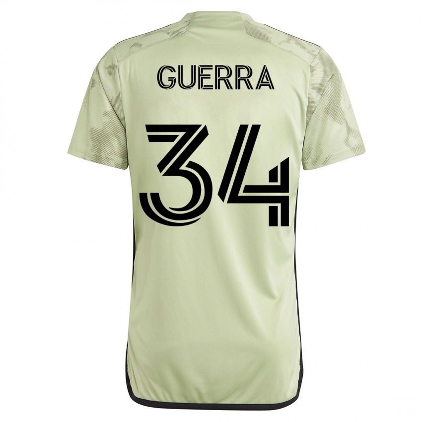 Kinder Decarlo Guerra #34 Grün Auswärtstrikot Trikot 2023/24 T-Shirt