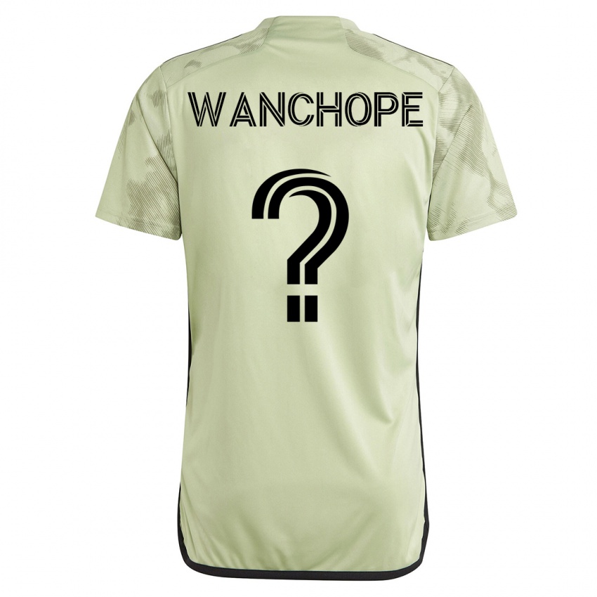 Kinder Matías Wanchope #0 Grün Auswärtstrikot Trikot 2023/24 T-Shirt