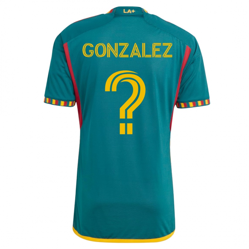Kinder Miguel Gonzalez #0 Grün Auswärtstrikot Trikot 2023/24 T-Shirt