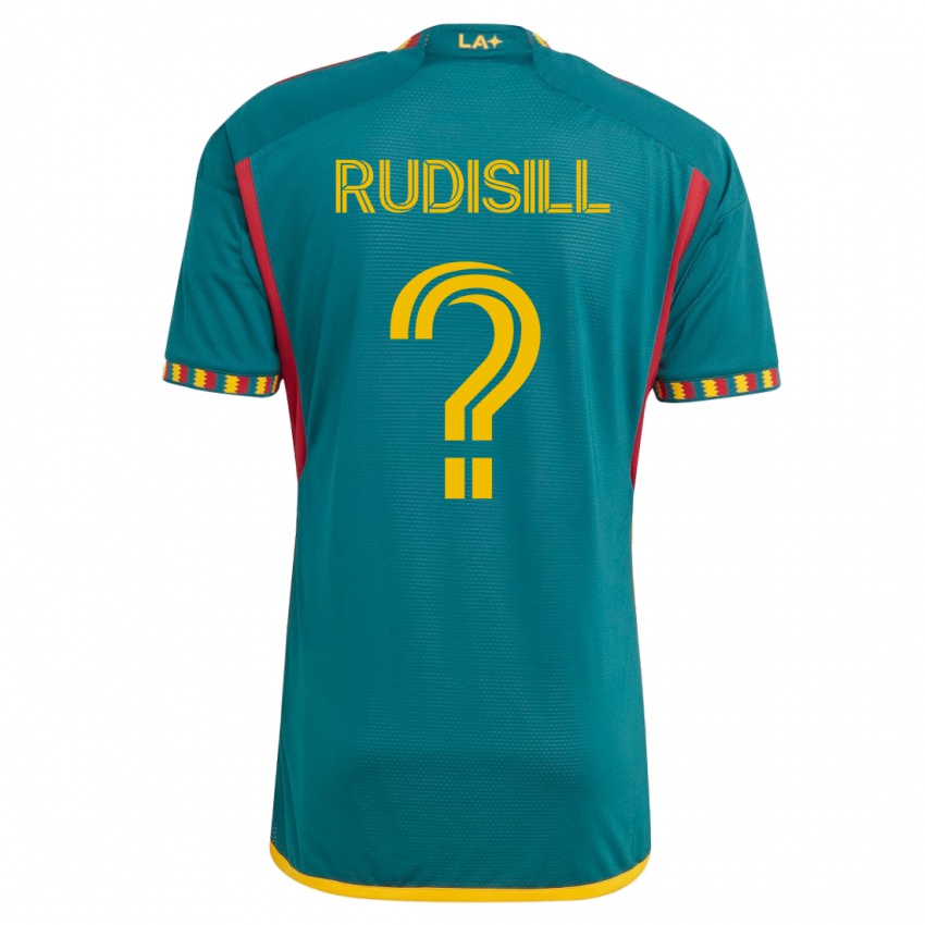 Kinder Paulo Rudisill #0 Grün Auswärtstrikot Trikot 2023/24 T-Shirt