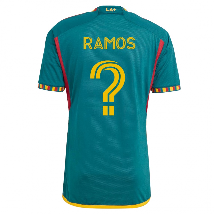 Kinder Rubén Ramos #0 Grün Auswärtstrikot Trikot 2023/24 T-Shirt