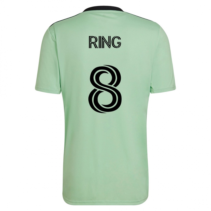 Kinder Alexander Ring #8 Hellgrün Auswärtstrikot Trikot 2023/24 T-Shirt