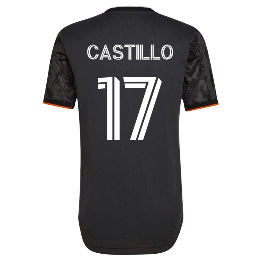 Kinder Joyner Castillo #17 Schwarz Auswärtstrikot Trikot 2023/24 T-Shirt