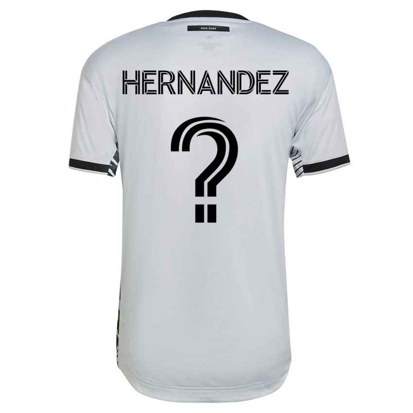 Kinder Oliver Hernandez #0 Weiß Auswärtstrikot Trikot 2023/24 T-Shirt