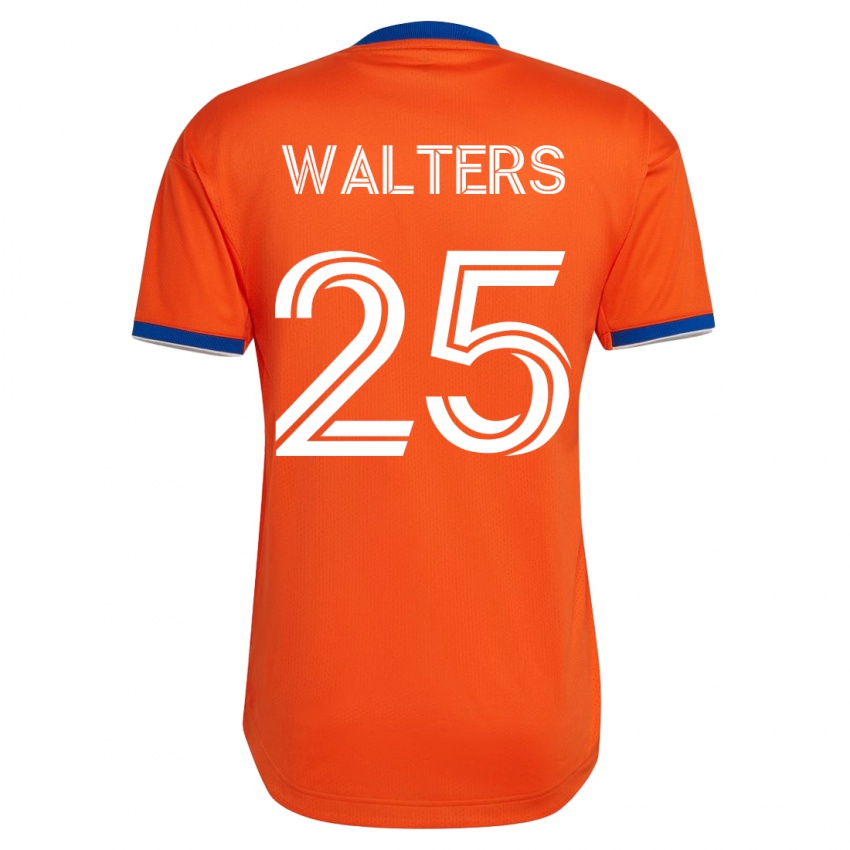 Kinder Paul Walters #25 Weiß Auswärtstrikot Trikot 2023/24 T-Shirt