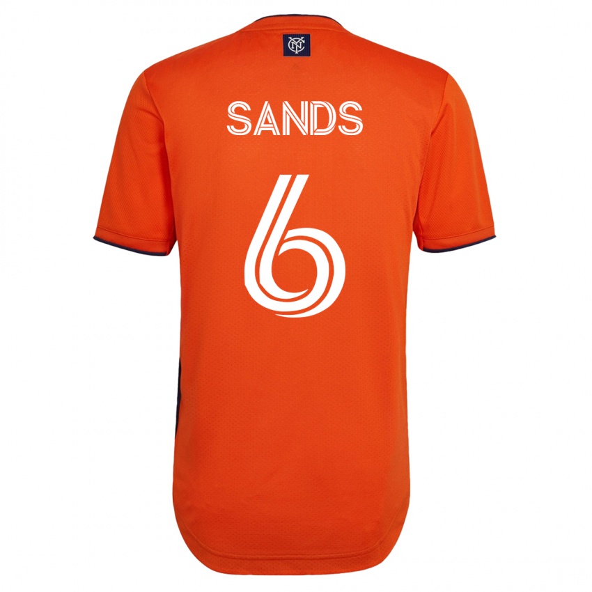 Kinder James Sands #6 Schwarz Auswärtstrikot Trikot 2023/24 T-Shirt