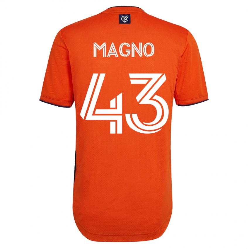 Kinder Talles Magno #43 Schwarz Auswärtstrikot Trikot 2023/24 T-Shirt