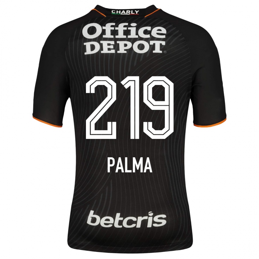 Kinder Pablo Palma #219 Schwarz Auswärtstrikot Trikot 2023/24 T-Shirt