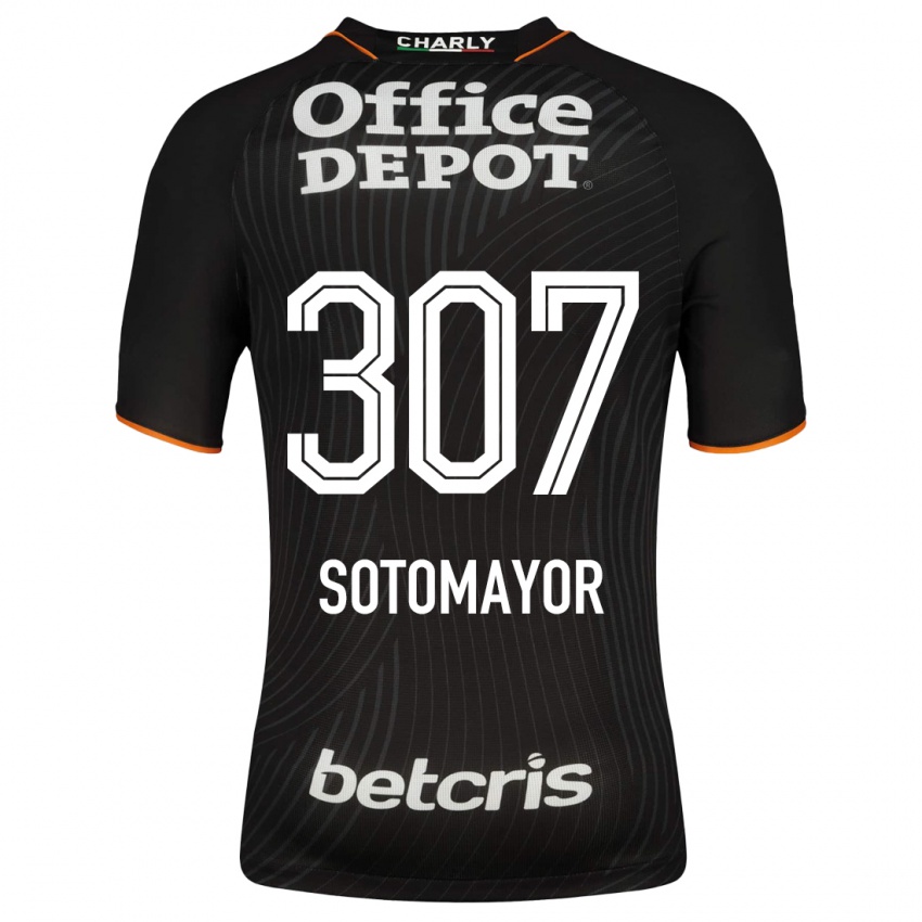 Kinder Jacob Sotomayor #307 Schwarz Auswärtstrikot Trikot 2023/24 T-Shirt
