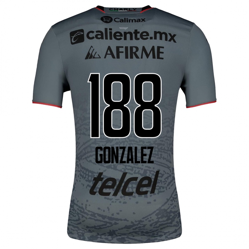 Kinder Jorge González #188 Grau Auswärtstrikot Trikot 2023/24 T-Shirt