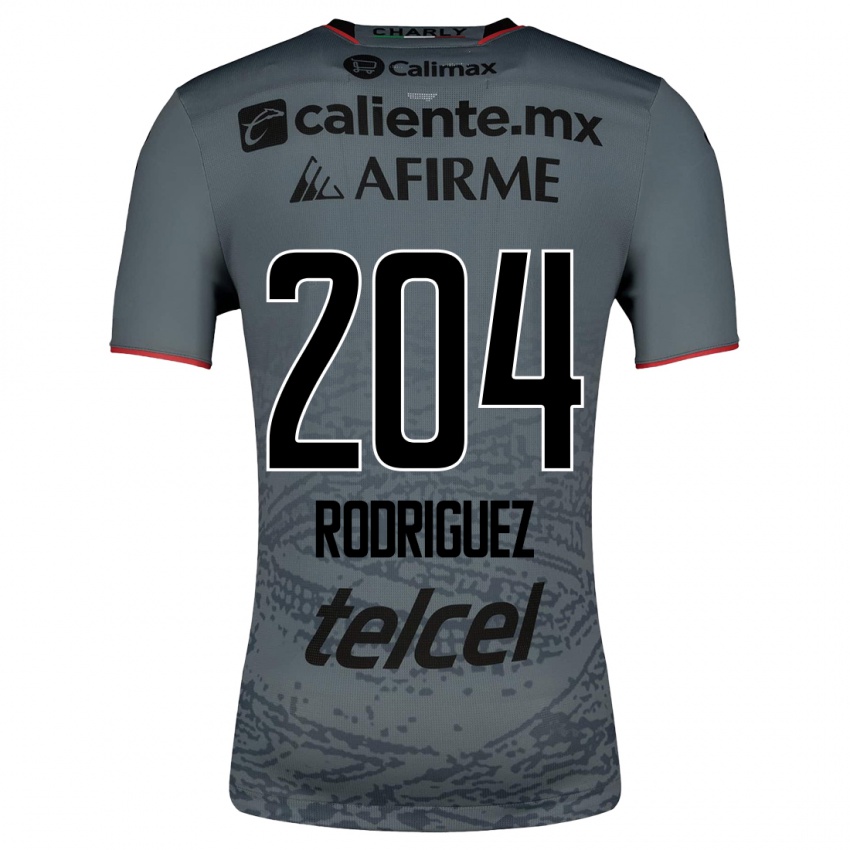 Kinder Jesús Rodríguez #204 Grau Auswärtstrikot Trikot 2023/24 T-Shirt