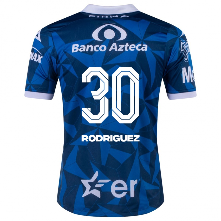 Kinder Jesús Rodríguez #30 Blau Auswärtstrikot Trikot 2023/24 T-Shirt