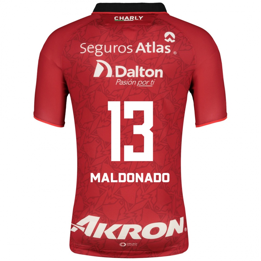 Kinder Maritza Maldonado #13 Rot Auswärtstrikot Trikot 2023/24 T-Shirt