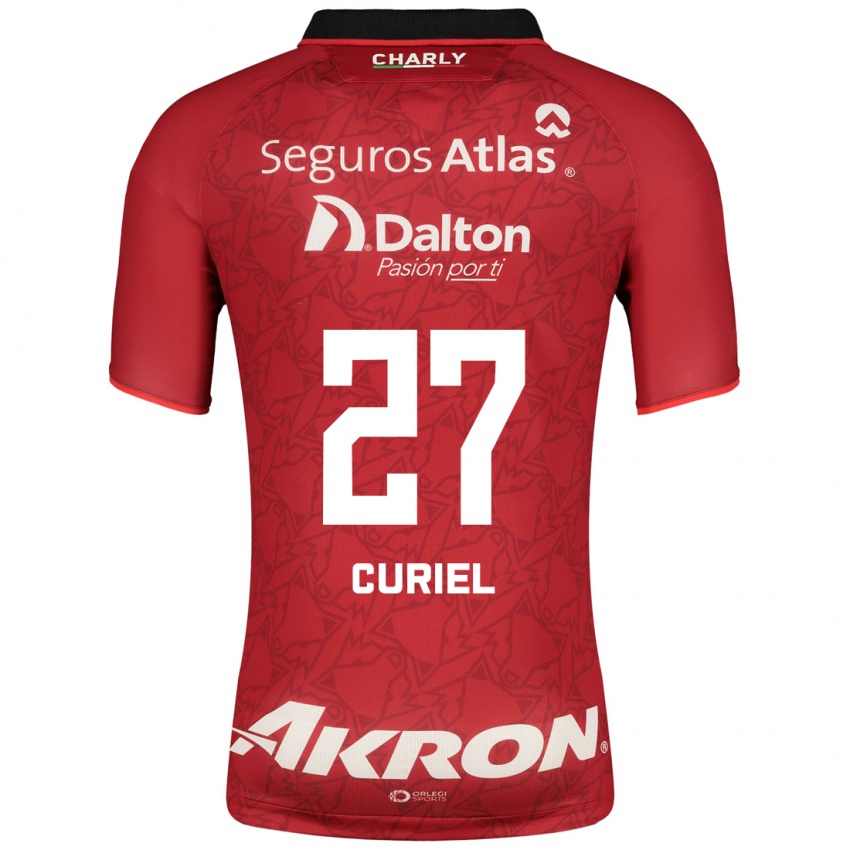 Kinder Alexa Curiel #27 Rot Auswärtstrikot Trikot 2023/24 T-Shirt