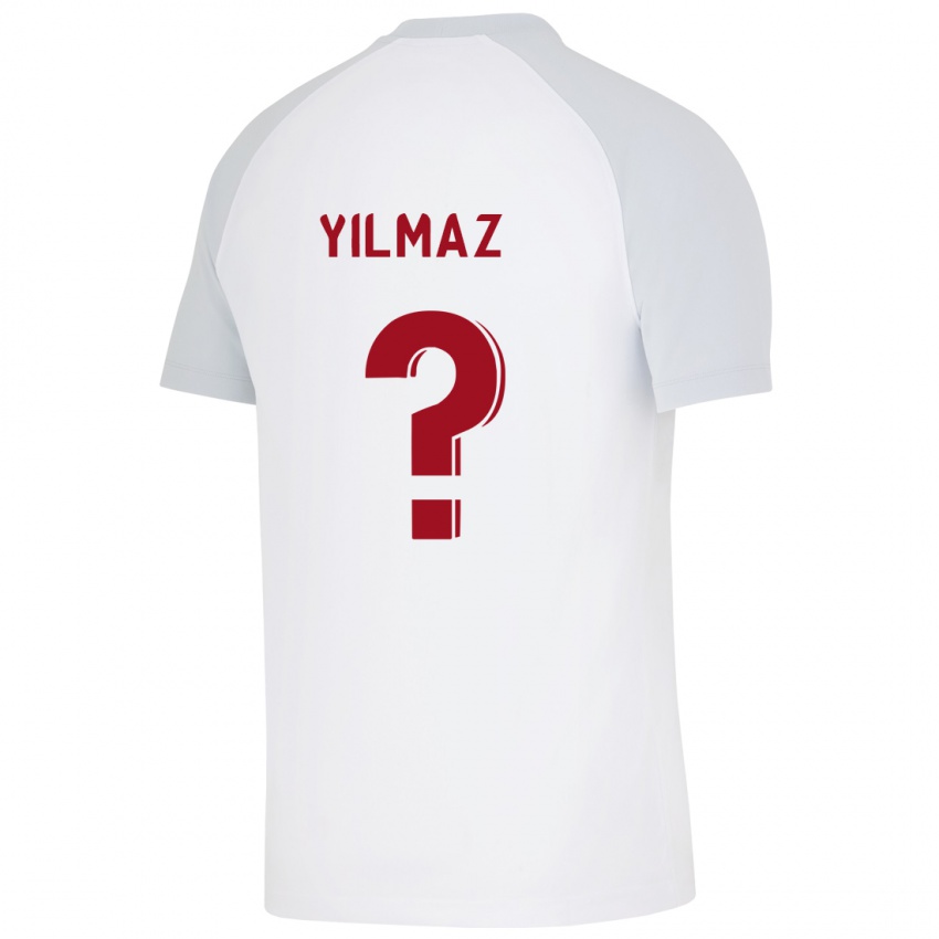 Kinder Berat Yilmaz #0 Weiß Auswärtstrikot Trikot 2023/24 T-Shirt