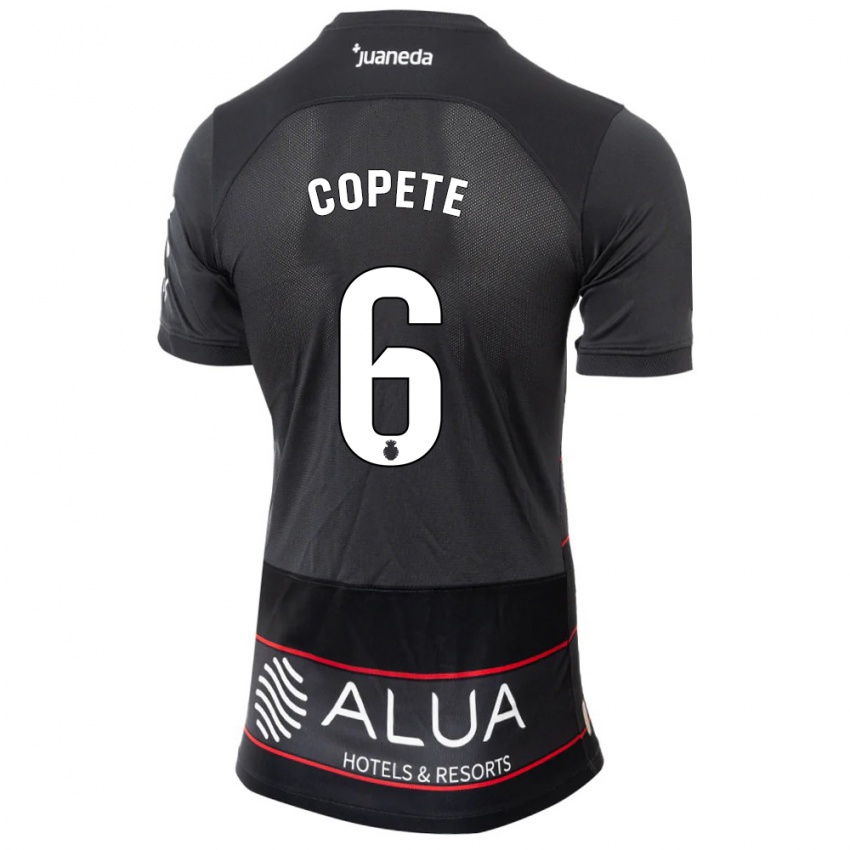 Kinder José Copete #6 Schwarz Auswärtstrikot Trikot 2023/24 T-Shirt