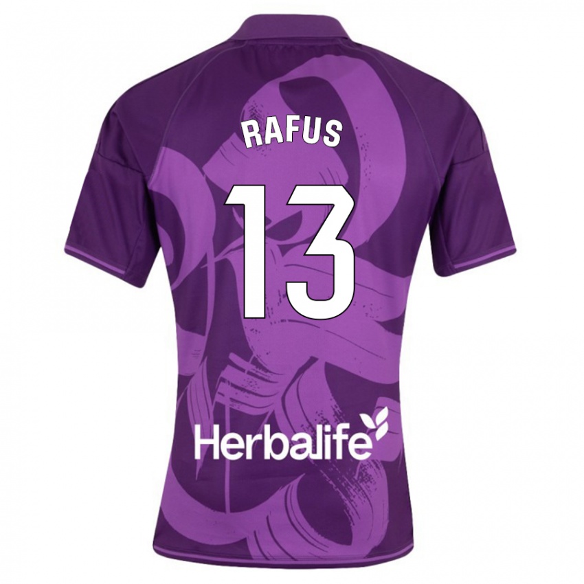 Kinder Arnau Rafus #13 Violett Auswärtstrikot Trikot 2023/24 T-Shirt