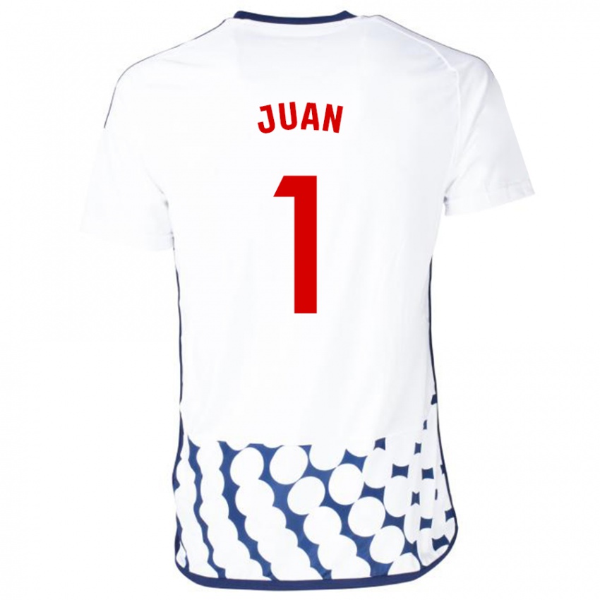 Kinder Ramón Juan #1 Weiß Auswärtstrikot Trikot 2023/24 T-Shirt