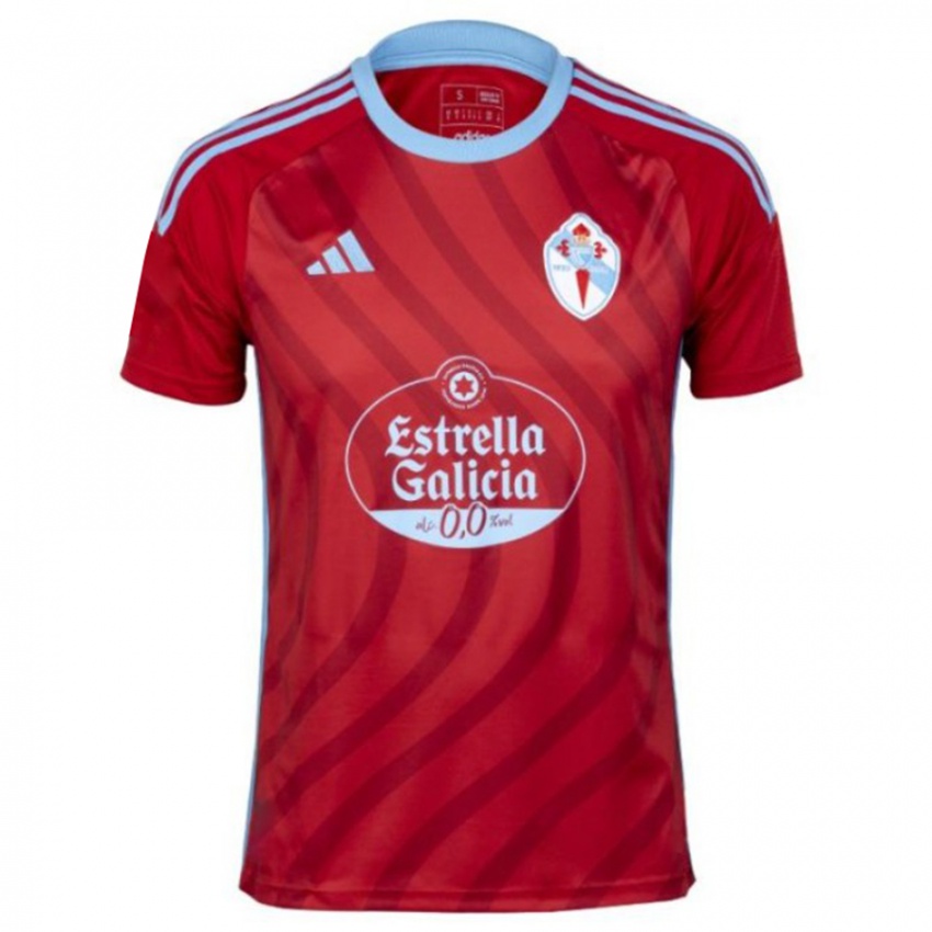 Kinder Manu Rodríguez #0 Rot Auswärtstrikot Trikot 2023/24 T-Shirt