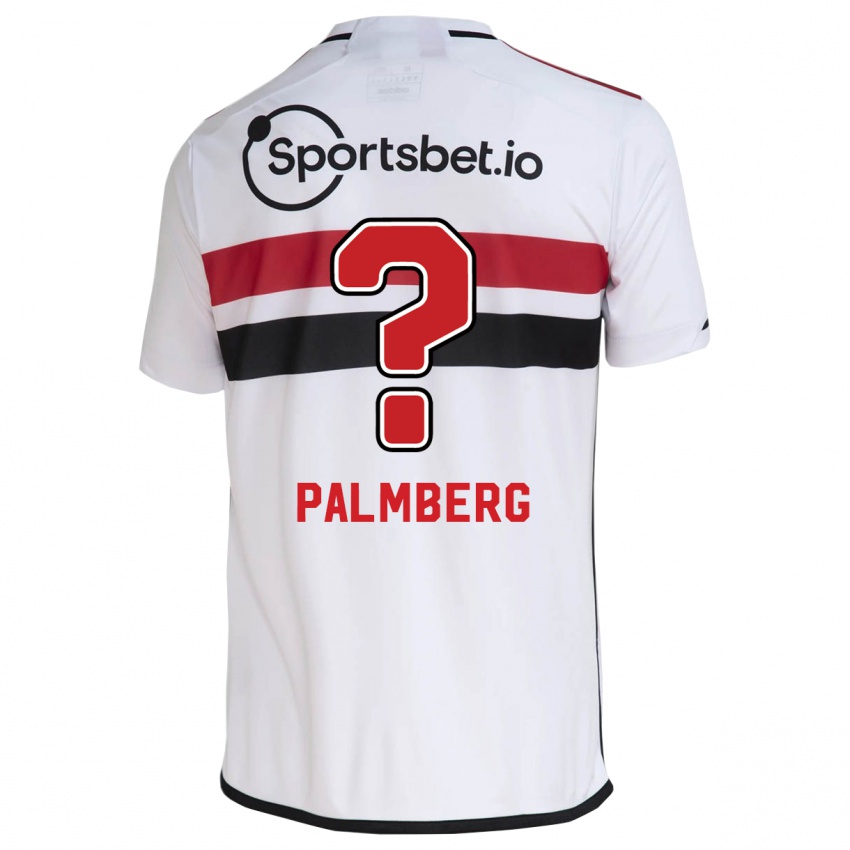 Herren Palmberg #0 Weiß Heimtrikot Trikot 2023/24 T-Shirt