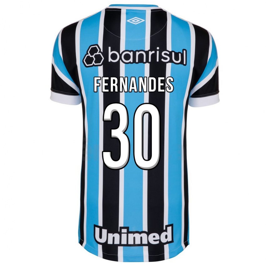 Herren Raquel Fernandes #30 Blau Heimtrikot Trikot 2023/24 T-Shirt