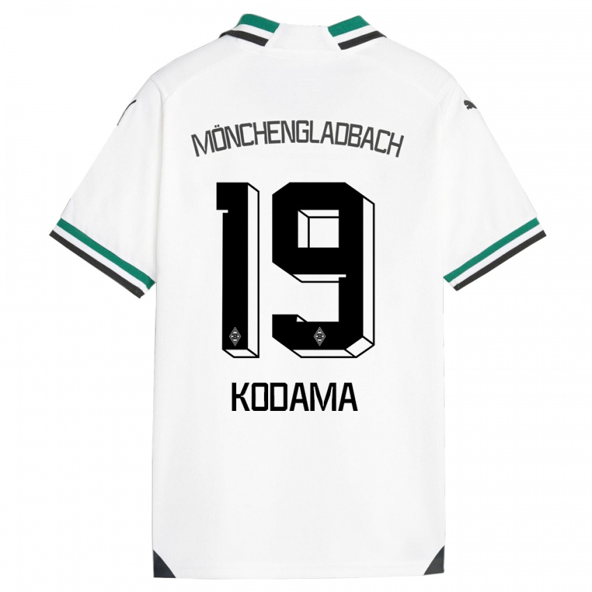 Herren Keiko Kodama #19 Weiß Grün Heimtrikot Trikot 2023/24 T-Shirt