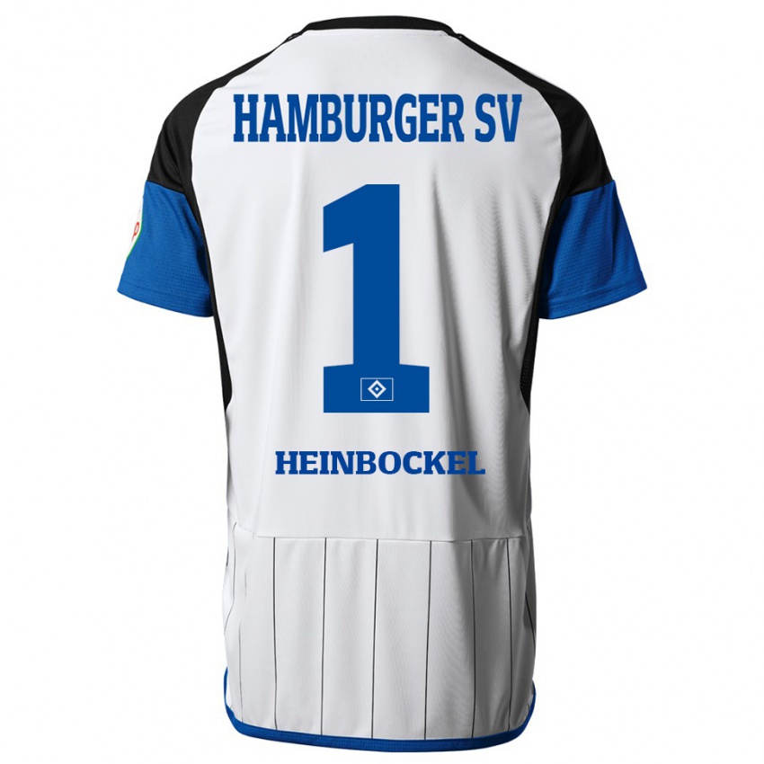 Herren Simon Heinbockel #1 Weiß Heimtrikot Trikot 2023/24 T-Shirt