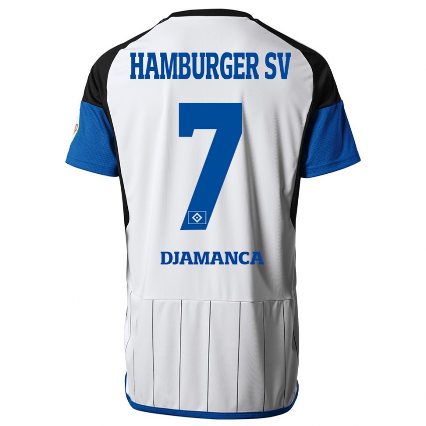 Herren Ismaila Djamanca #7 Weiß Heimtrikot Trikot 2023/24 T-Shirt