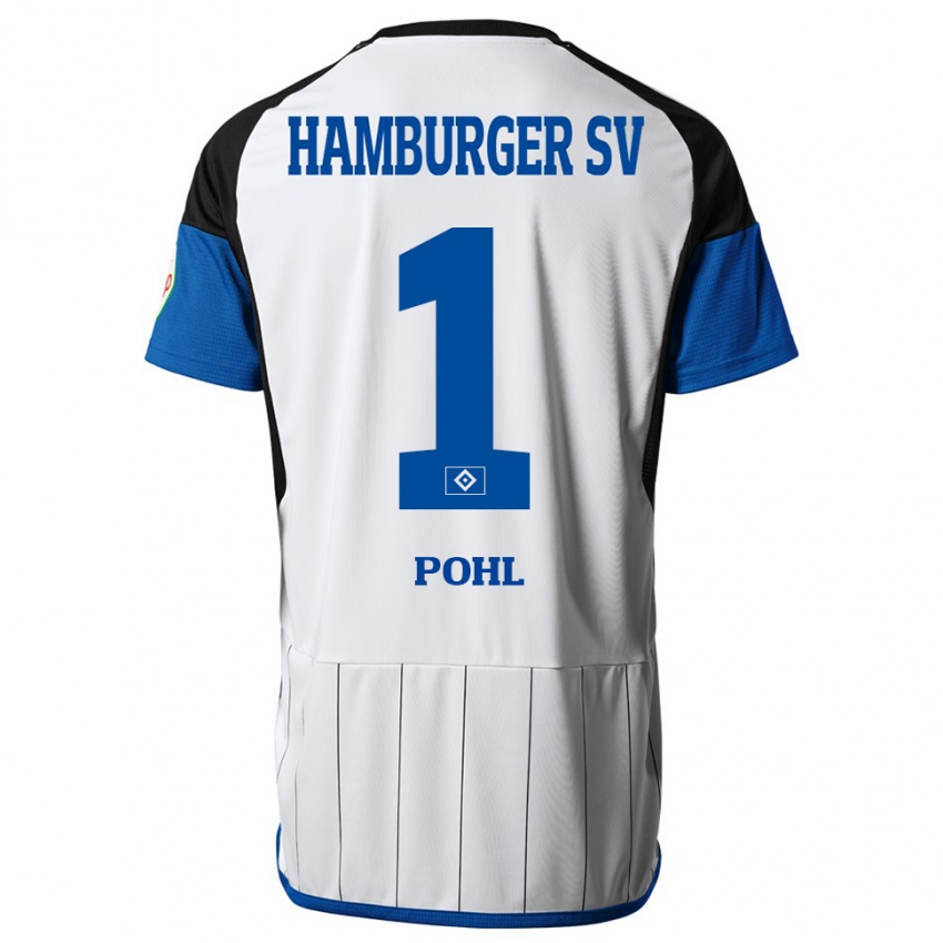 Herren Christina Pohl #1 Weiß Heimtrikot Trikot 2023/24 T-Shirt