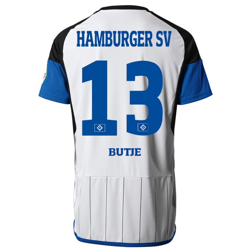 Herren Sophie Bütje #13 Weiß Heimtrikot Trikot 2023/24 T-Shirt