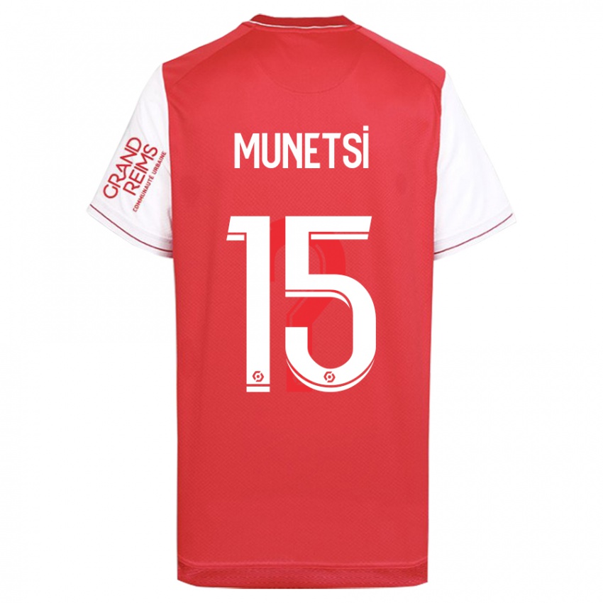 Herren Marshall Munetsi #15 Rot Heimtrikot Trikot 2023/24 T-Shirt