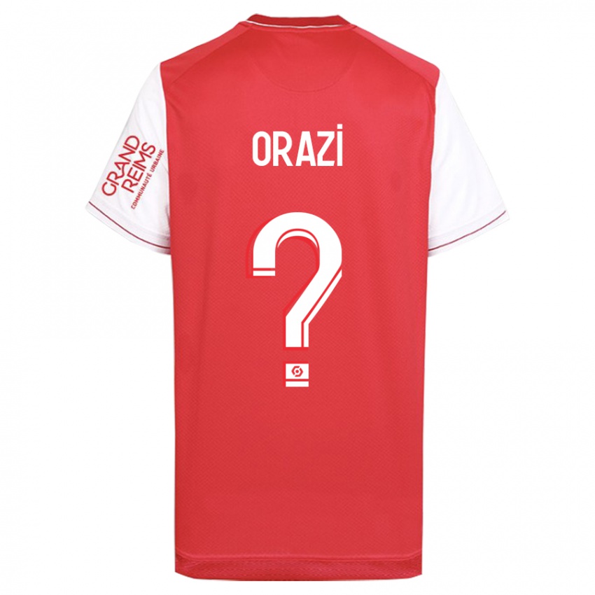 Herren Ike Orazi #0 Rot Heimtrikot Trikot 2023/24 T-Shirt