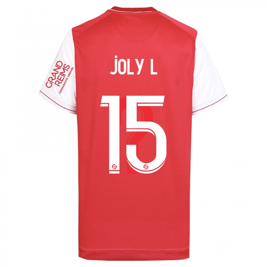 Herren Lou Ann Joly #15 Rot Heimtrikot Trikot 2023/24 T-Shirt