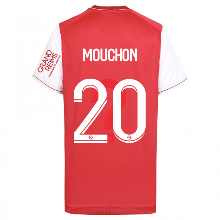 Herren Noemie Mouchon #20 Rot Heimtrikot Trikot 2023/24 T-Shirt