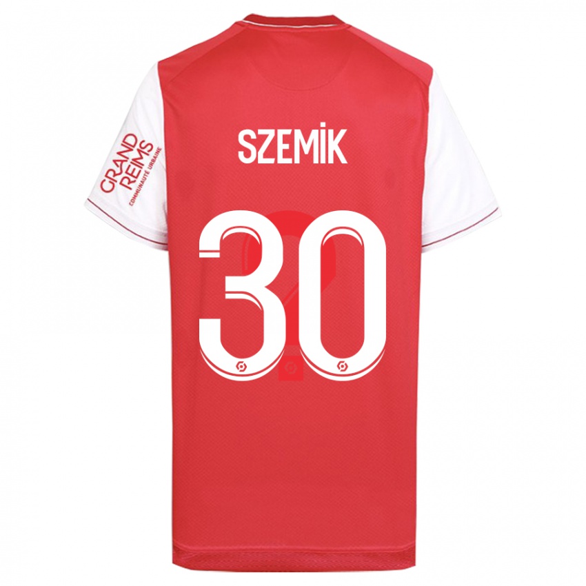 Herren Kinga Szemik #30 Rot Heimtrikot Trikot 2023/24 T-Shirt