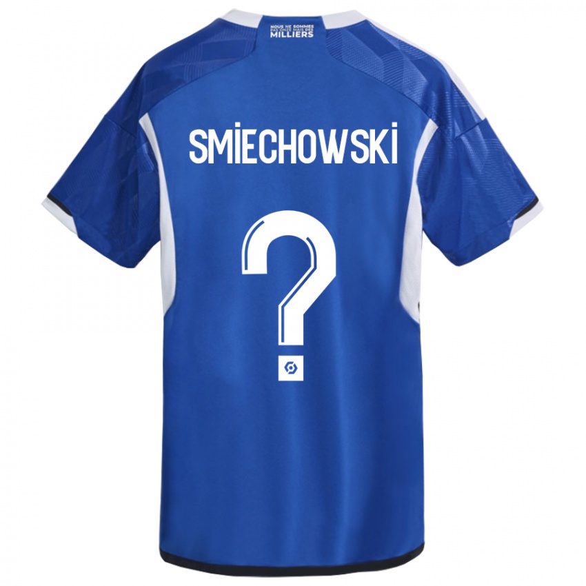 Herren Artur Smiechowski #0 Blau Heimtrikot Trikot 2023/24 T-Shirt