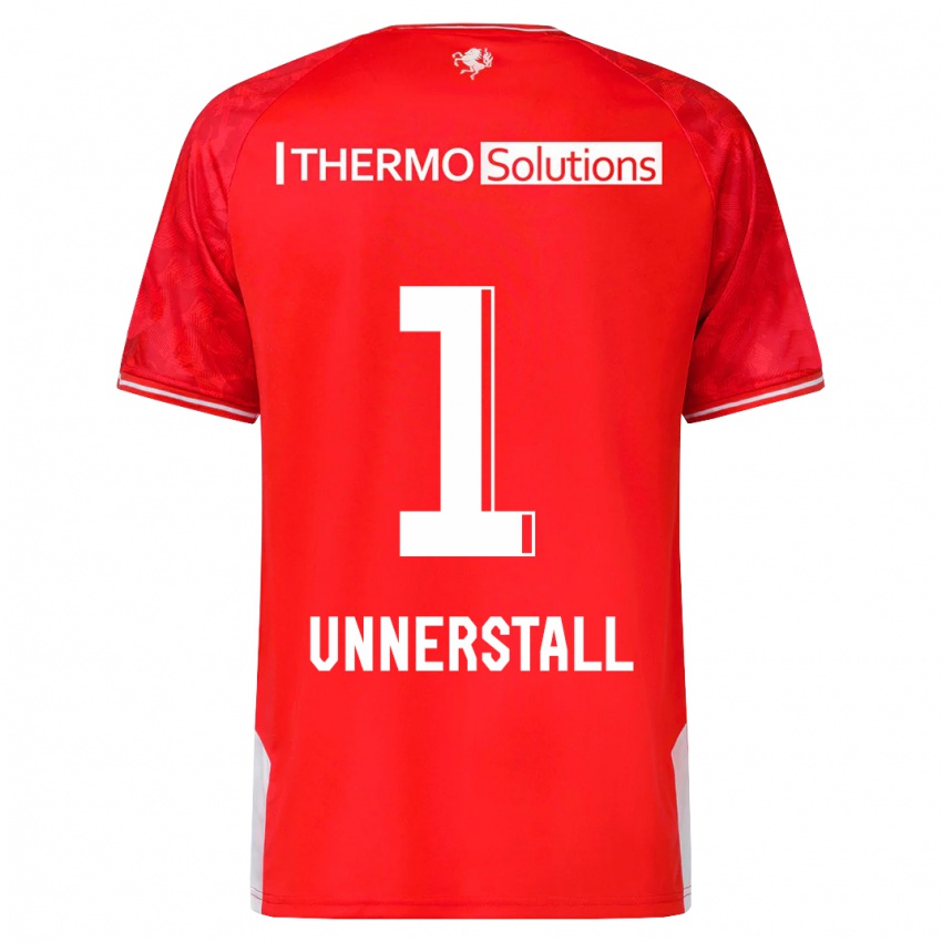 Herren Lars Unnerstall #1 Rot Heimtrikot Trikot 2023/24 T-Shirt