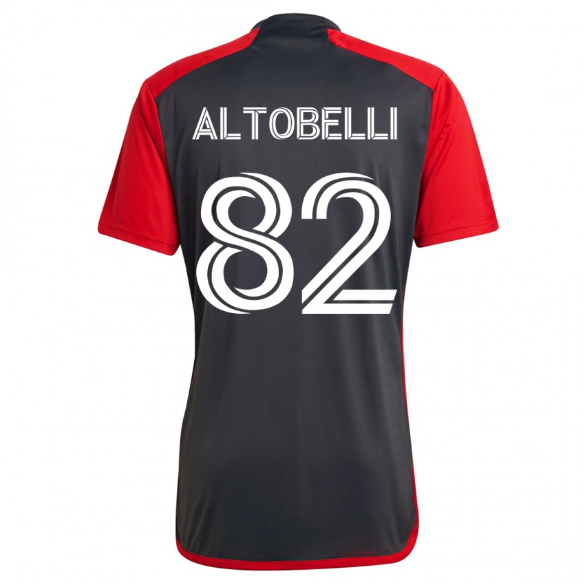 Herren Julian Altobelli #82 Grau Heimtrikot Trikot 2023/24 T-Shirt