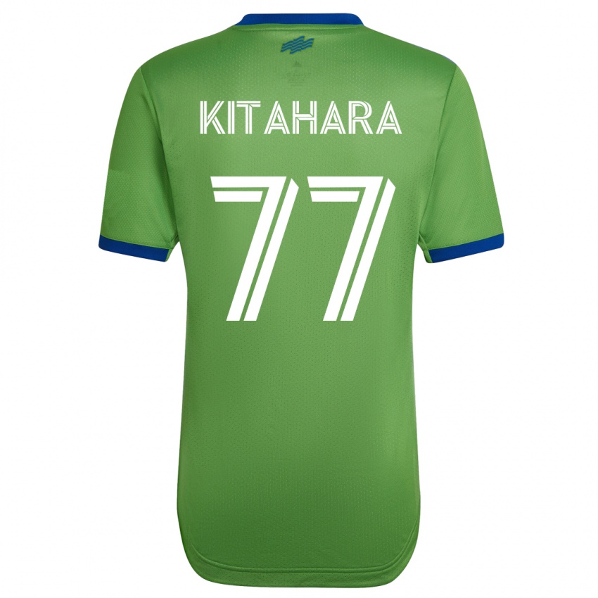 Herren Sota Kitahara #77 Grün Heimtrikot Trikot 2023/24 T-Shirt