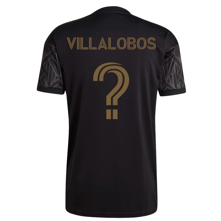 Herren Kristian Villalobos #0 Schwarz Heimtrikot Trikot 2023/24 T-Shirt