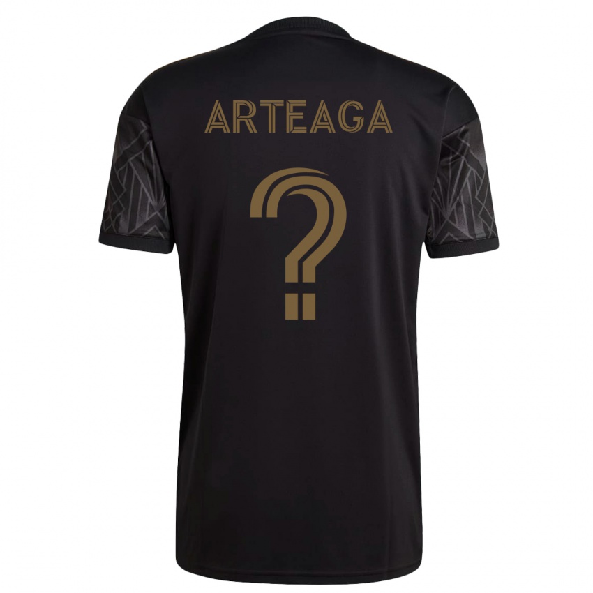Herren James Arteaga #0 Schwarz Heimtrikot Trikot 2023/24 T-Shirt
